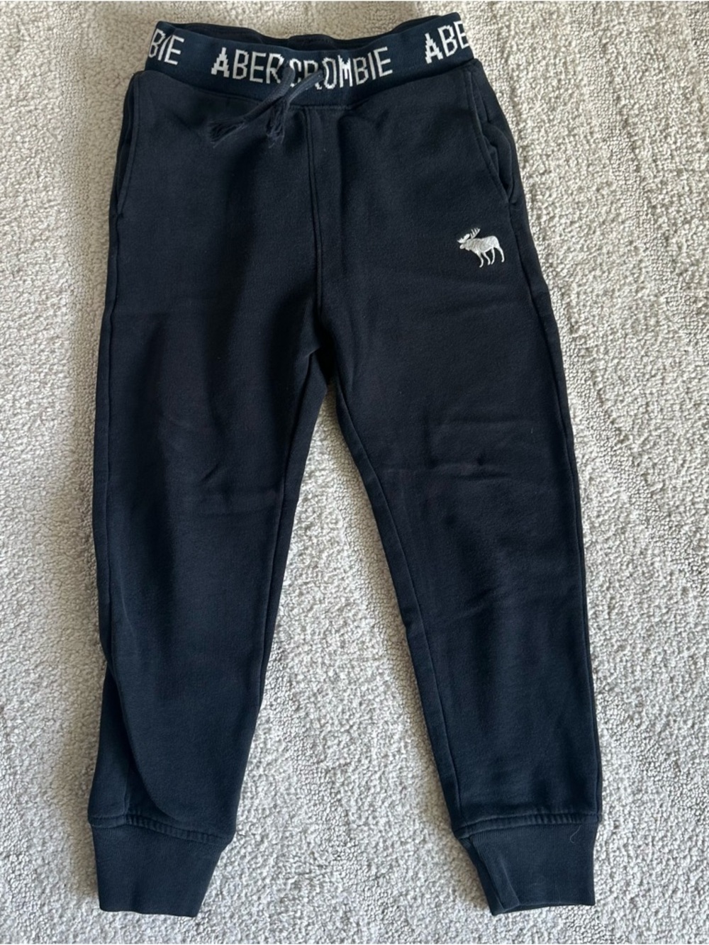Abercrombie Boys Joggers Cuffed Fleece Sweatpants
